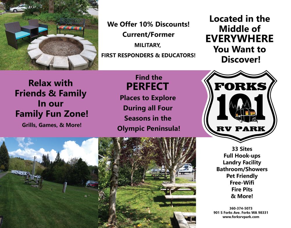 FORKS 101 RV PARK Updated August 2024 16 Reviews 901 S Forks Ave