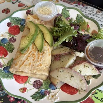 Cafe Crepes - Turkey Onion Marmalade Crepe - Cafes Near Me - Bakersfield, California