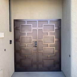 Front Patio Double Doors