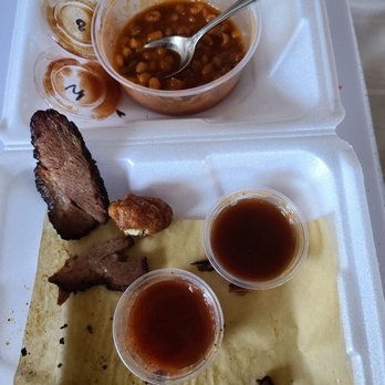 Daddy D's BBQ - Apologies on destroying the plate prematurely. The slices are 5x the size of what I managed to salvage for the picture. - Barbeque Near Me - Fuquay Varina, North Carolina Daddy D's BBQ - Apologies on destroying the plate prematurely. The slices are 5x the size of what I managed to salvage for the picture. - Barbeque Near Me - Fuquay Varina, North Carolina