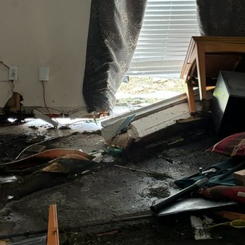 Houston Restore Pros - Blown in wall. Water tank explosion. - Damage Restoration Near Me - Spring, Texas