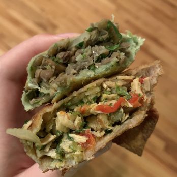 Afro Deli - Veggie Sambusa (1) (top) and Chicken Sambusa (1) (bottom) - Sandwiches Near Me - Minneapolis, Minnesota
