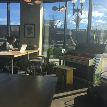 Dudley Cafe - jazz brunches on Saturday and Sunday according to the sign - Cafes Near Me - Roxbury, Massachusetts