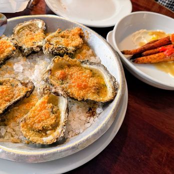 Antoine's Restaurant - Chargrilled oysters and the MOST amazing roasted carrots with whipped feta! - French Near Me - New Orleans, Louisiana