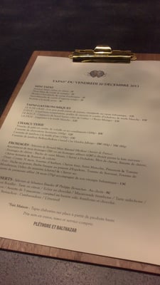 Menu photo 4 Pléthore et Balthazar Lyon, 69 Menu photo 4 Pléthore et Balthazar Lyon, 69