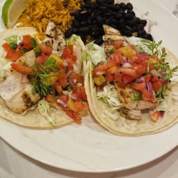 Grilled fish taco Grilled fish taco