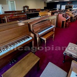 Our used piano selection is the largest in the Midwest.