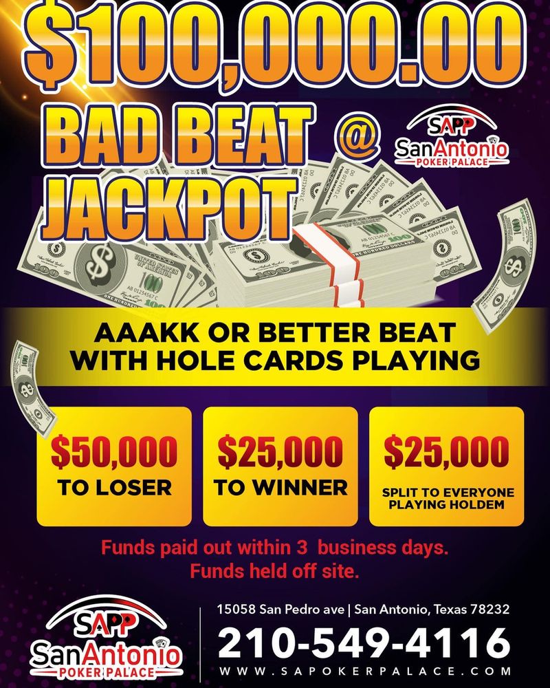 SAN ANTONIO POKER PALACE Updated October 2024 16 Photos 15058 San