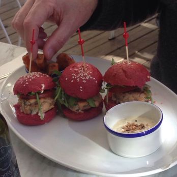 Flax & Kale - Salmon sliders - Spanish Near Me - Barcelona, B