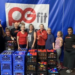 PG Fit - PG Fit PBJ food drive benefitting Cypress Assistance Ministries