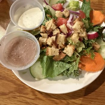 Ted Nelson's Steakhouse - House salad was fresh. Try the blue cheese vinaigrette. It's so yummy. - Steakhouses Near Me - Montrose, Colorado Ted Nelson's Steakhouse - House salad was fresh. Try the blue cheese vinaigrette. It's so yummy. - Steakhouses Near Me - Montrose, Colorado