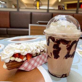 The churro's boutique - a chocolate milkshake with whipped cream and strawberries - Desserts Near Me - Lafayette, Louisiana The churro's boutique - a chocolate milkshake with whipped cream and strawberries - Desserts Near Me - Lafayette, Louisiana