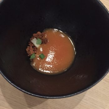 Kato - Beet soup with coffee granola (5/5!) - Taiwanese Near Me - Los Angeles, California Kato - Beet soup with coffee granola (5/5!) - Taiwanese Near Me - Los Angeles, California