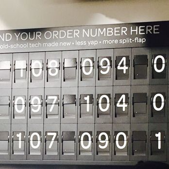 honeygrow - This tells you when  your order is ready - Salad Near Me - Brooklyn, New York