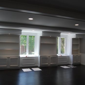 M K Designers Inc - a living room with built in bookcases - General Contractors Near Me - Glendale, California M K Designers Inc - a living room with built in bookcases - General Contractors Near Me - Glendale, California