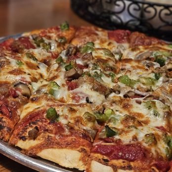 Beer Barrel Pizza and Grill - 10" EBA supreme pizza - Pizza Near Me - Columbus, Ohio Beer Barrel Pizza and Grill - 10" EBA supreme pizza - Pizza Near Me - Columbus, Ohio