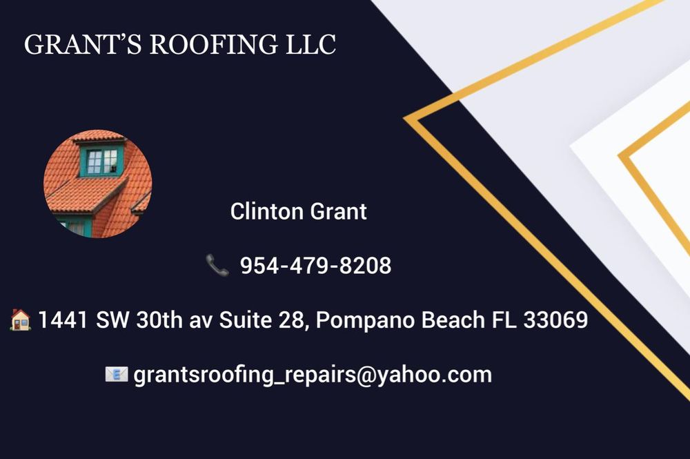 Slide of Grant's Roofing