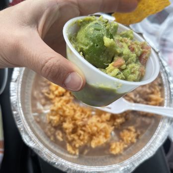 Mi Rancho Alegre - Unripe hugs pieces of avocado, wet bad beans - Mexican Near Me - Lake Katrine, New York