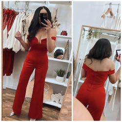 S Co Boutique - Sleigh Day Jumpsuit