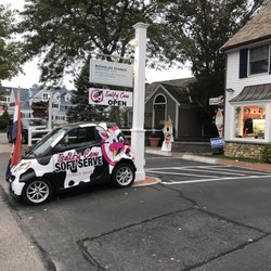 Salty Cow - Look for the Salty Cow car in their parking lot.