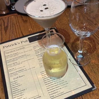 Patrick's Pub - Moscato and peanut butter espresso martini - Irish Pub Near Me - Pittsfield, Massachusetts Patrick's Pub - Moscato and peanut butter espresso martini - Irish Pub Near Me - Pittsfield, Massachusetts