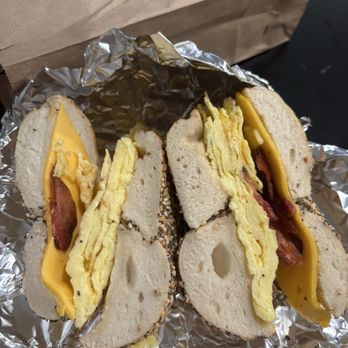 Liberty Bagels - Bacon, Egg & Cheese - Bagels Near Me - New York, New York Liberty Bagels - Bacon, Egg & Cheese - Bagels Near Me - New York, New York