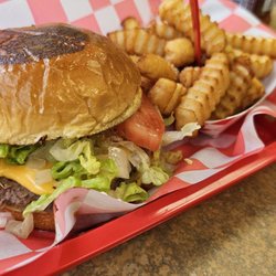 Chicken Holiday Featuring Nathans - Manhattan burger with fries