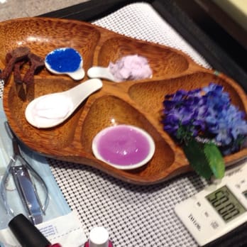 La Vie Nail Spa - Kit for lavender pedi - Nail Salons Near Me - Durham, North Carolina La Vie Nail Spa - Kit for lavender pedi - Nail Salons Near Me - Durham, North Carolina