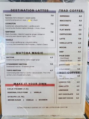 Menu photo 1 Voyager Craft Coffee Santa Clara, CA Menu photo 1 Voyager Craft Coffee Santa Clara, CA