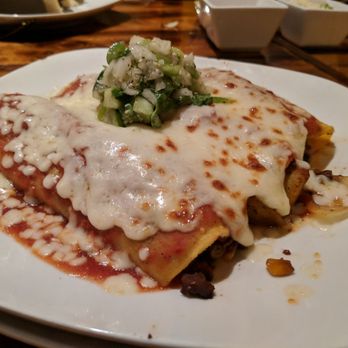Agave Roja - Veggie enchilada - Mexican Near Me - Corolla, North Carolina