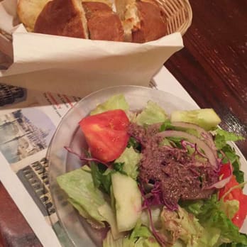 Il Pescatore - Dinner side salad with the house made Italian dressing - Italian Near Me - Orlando, Florida