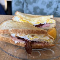 First Street Haven - Breakfast sandwich.