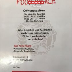 Asia Food Palace