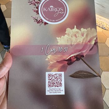 Kairos Jax - Menu - Juice Bars & Smoothies Near Me - Jacksonville, Florida