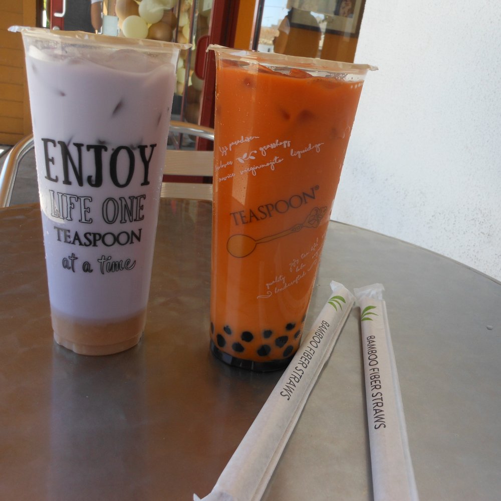 Teaspoon - Thai iced tea and taro drink - Bubble Tea Near Me - San Jose, California Teaspoon - Thai iced tea and taro drink - Bubble Tea Near Me - San Jose, California