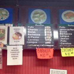 Taqueria El Bajio - Menu
