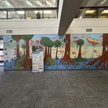 Santa Rosa Airway Center Lab - Large lobby with artwork - Sports Medicine Near Me - Santa Rosa, California