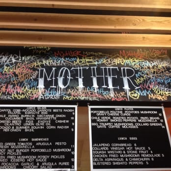 Mother - Lunch - Vegetarian Near Me - Sacramento, California