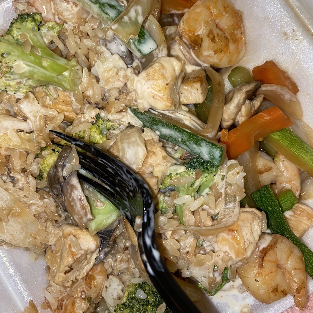 Shrimp & chicken hibachi Shrimp & chicken hibachi