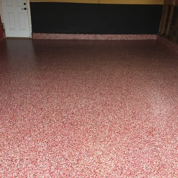 Viscous Epoxy Floors - Red Floor - Flooring Near Me