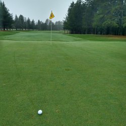 Brunswick Golf Club - #16 - stuck a 5 iron from 217 but it rolled out on me -