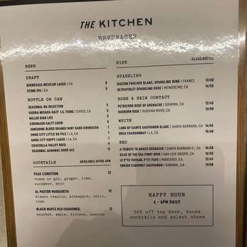 Auto Camp - Joshua Tree - Menu located in main building. - Campgrounds Near Me - Joshua Tree, California