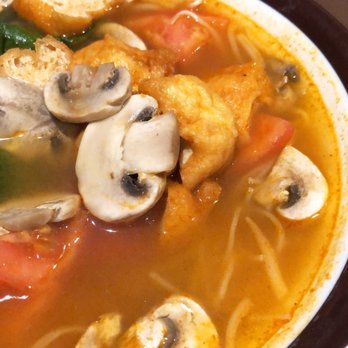 Gourmet Malaysia - This is named as vegetarian tom yum soup, taste like a watered down tomato soup -(0/5) - Singaporean Near Me - Scarborough, Ontario Gourmet Malaysia - This is named as vegetarian tom yum soup, taste like a watered down tomato soup -(0/5) - Singaporean Near Me - Scarborough, Ontario