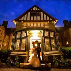 Greystone Hall - Palm Room at Night by John Shetron