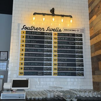 Southern Swells Brewing - Menu - Breweries Near Me - Jacksonville Beach, Florida