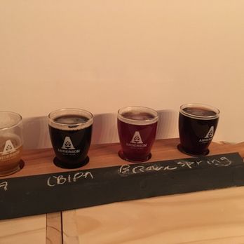 Anderson Craft Ales - a flight of beers - Breweries Near Me - London, Ontario Anderson Craft Ales - a flight of beers - Breweries Near Me - London, Ontario