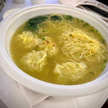 The Peninsula Manila - Wonton Noodle Soup through in-room dining. So good. - Hotels Near Me - Makati, NCR