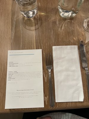 Menu photo 8 ACACIA midtown Richmond, VA