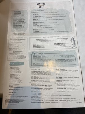 Menu photo 4 Bonefish Grill St. Petersburg, FL
