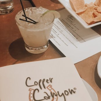 Copper Canyon - Chips, The Smokin Margarita - Tex-Mex Near Me - Atlantic Highlands, New Jersey